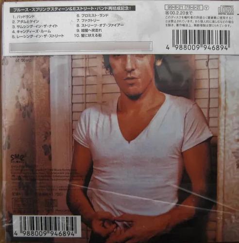 Cd Bruce Springsteen Darkness Edicion Japonesa Obi
