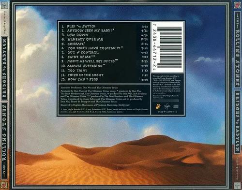 The Rolling Stones Bridges To Babylon CD Virgin Remastered