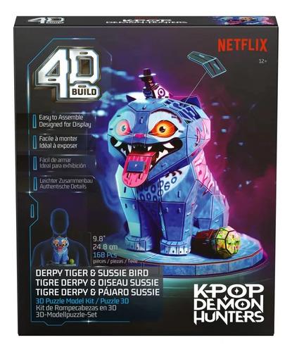 Rompecabezas 3d Netflix Kpop Demon Hunters Tigre Derpy ORIGINAL