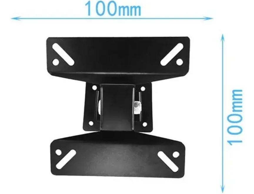 Soporte Articulado Ele-Gate para TV y Monitor de 14–24” Negro HOLD.28