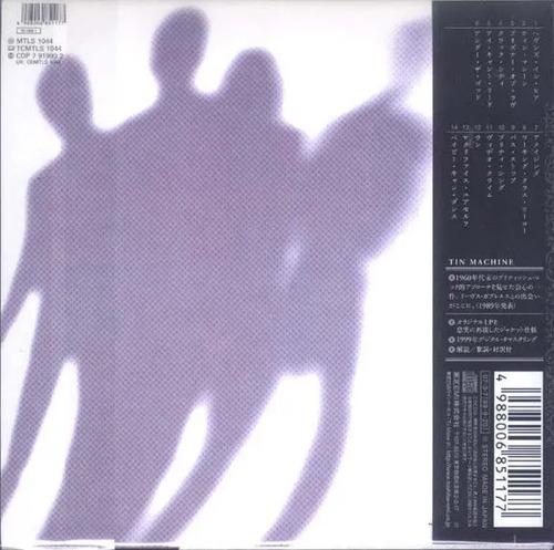 Cd Tin Machine David Bowie Edicion Limitada Japon Obi
