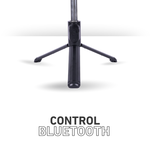 Tripié Selfie Stick Bluetooth 360 con Control Remoto, fotografía 4, modelo JC-09