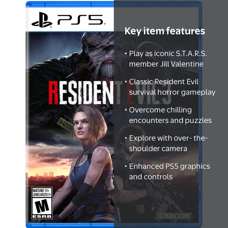 Resident Evil 3 Remake PS5 Físico Nuevo - imagen 4