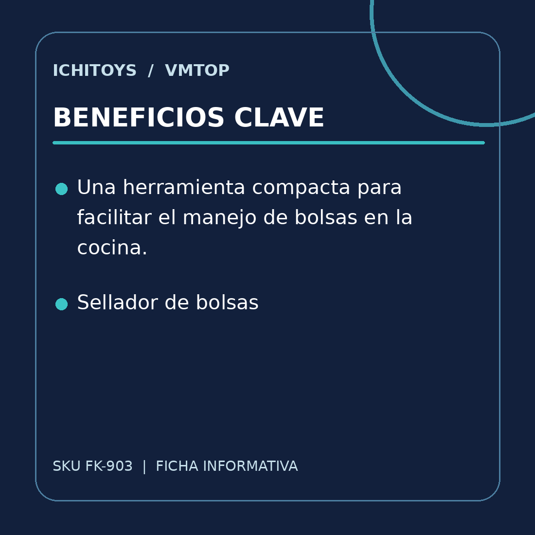 Beneficios clave de Mini Sellador y Cortador de Bolsas con Imán para Cocina