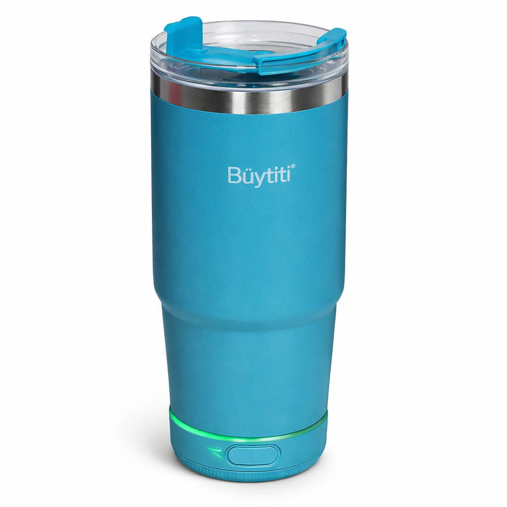 Foto original VM TOP: Vaso Termo de 600 ml con Bocina Bluetooth TWS 5 W