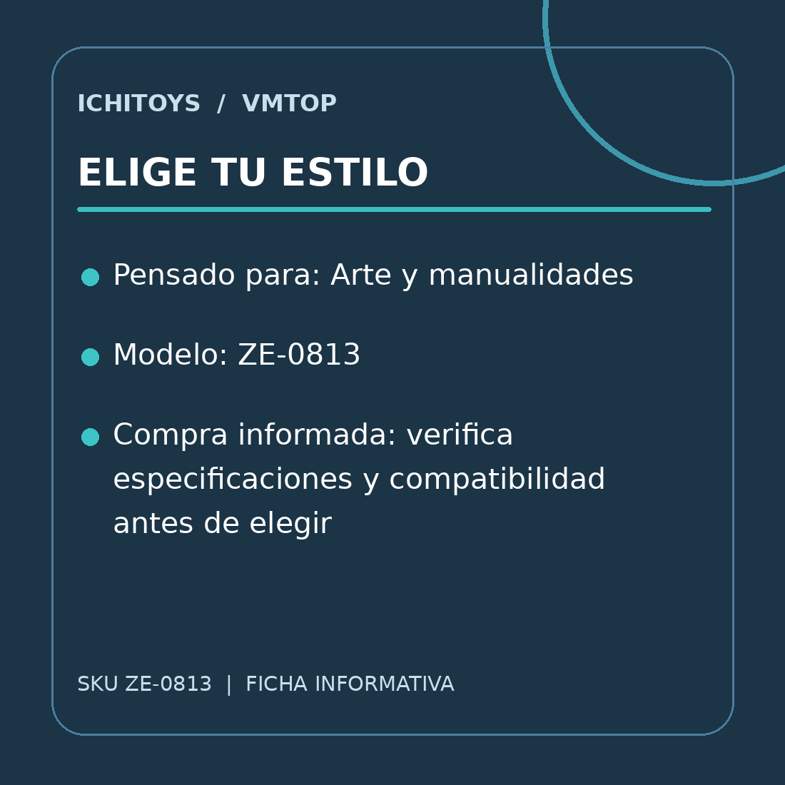 Ficha visual de Set de 60 Plumones Acrílicos, parte 3